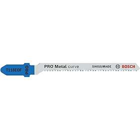 Bosch T118EOF PRO Lame de Scie Sauteuse Courbe Métal 83mm Paquet de 2