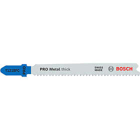 Bosch T121BFC Lame de Scie Sauteuse Métal Épais Paquet de 5
