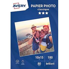 Avery Fotopapper Glansigt 10x15cm 80-pack
