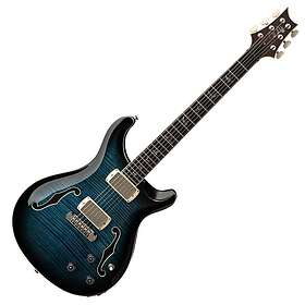 PRS SE Hollowbody II Piezo Peacock Blue Smokeburst