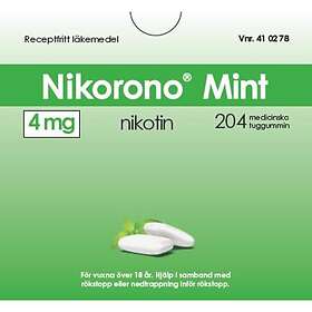 Nikorono Mint 4mg 204st