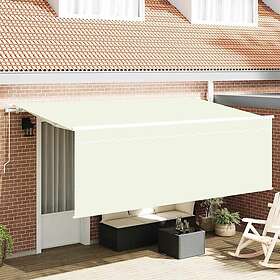 vidaXL Retractable Awning Électrique 400x200cm Beige 3329783