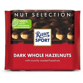 Ritter Sport Dark Whole Hazelnuts 100g