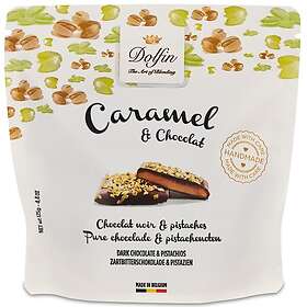 Dolfin Chocolaterie Mörk Choklad med Pistagenötter 125g