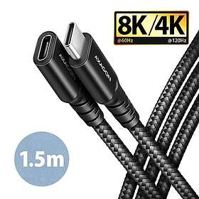 AXAGON BUCM32-CF15AB USB-C vers USB-C 1.5m extension