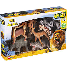 Legetøj Wild Animals 10 PCS