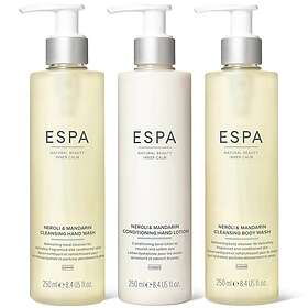 ESPA Neroli & Mandarin Collection Gåvoset (Cleansing Hand Wash 250ml, Conditioning Hand Lotion 250ml, Cleansing Body Wash 250ml)