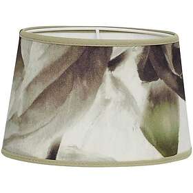 Hallbergs Sepia Flower Oval Lampskärm 25cm
