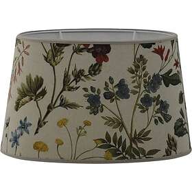 Hallbergs Flower Field Lampskärm Oval 20cm
