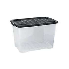 Strata Förvaringslåda med lock Plast 65L