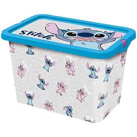STITCH and Angel Boîte de Rangement Plastique 7L