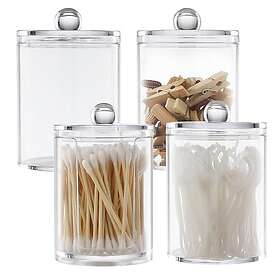 LCXCXY Storage Box Akryl 4-pack