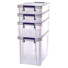 Bankers ProStore Storage Box Plastic 39L 3-pack