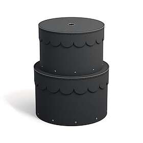 Bigso WILMA Boîte de Rangement avec Couvercle Fibre