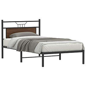vidaXL Sengestativ uten madrass 100x190cm 4106835