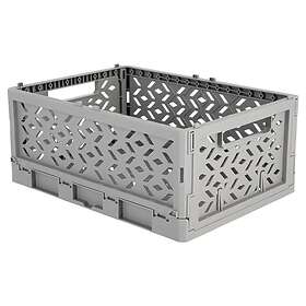 Clas Ohlson Klappbox Förvaringslåda Återvunnen Plast Large