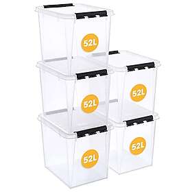 SmartStore Classic Förvaringslåda Plast 52L 5-pack