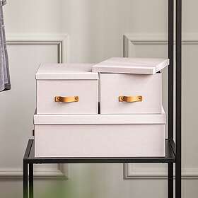 Bigso Inge Restore Förvaringslåda Fiberboard 13L 3-pack