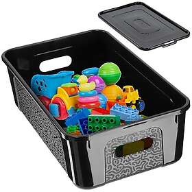 KADAX Rektangulär Förvaringslåda med Lock Plast 5L