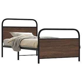 vidaXL Sengestel Uden Madras 100x190cm 4100319