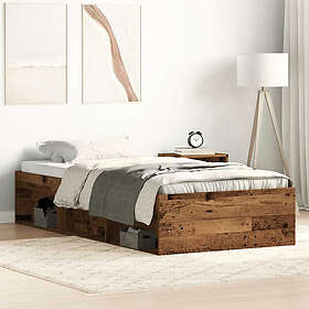 vidaXL Sengestel uden madras 75x190cm 3329309