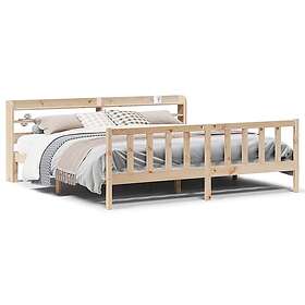 vidaXL Sängram utan madrass 200x200cm 3306588