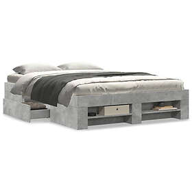 vidaXL Bed Frame utan madrass 120x190cm 3295516