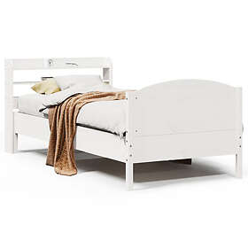 vidaXL Sängram utan madrass 75x190cm 3306991
