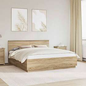 vidaXL Sängram 200x200cm 3408042