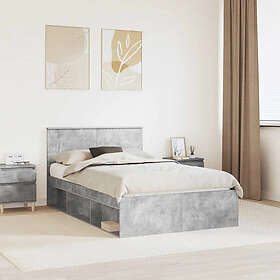 vidaXL Sängram 135x190cm 3407889