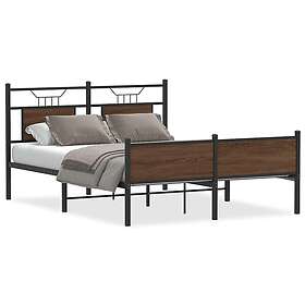 vidaXL Sengestel uden madras 137x190cm 4107033