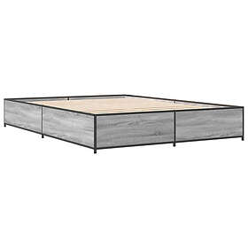 vidaXL Sängram utan madrass 135x190cm 3279860