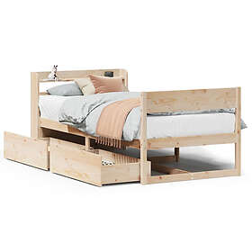 vidaXL Bed Frame without Mattress 90x190cm 3307143