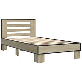 vidaXL Sengestativ uten madrass 75x190cm 845658