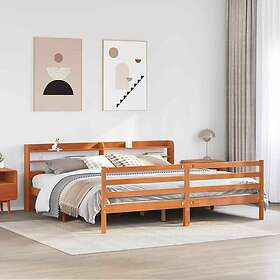 vidaXL Sängram utan madrass 180x200cm 3306666