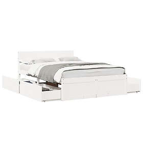 vidaXL Sengestativ uten madrass 135x190cm 3282358
