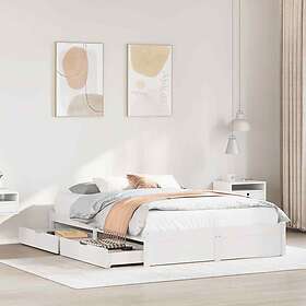 vidaXL Sängram utan madrass 140x200cm 3301663