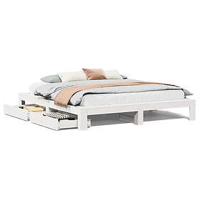 vidaXL Bed Frame without Mattress 180x200cm 3308991