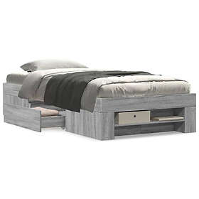 vidaXL Sengeramme uten madrass 75x190cm 3295532
