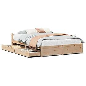 vidaXL Bed Frame 140x200cm 3301688