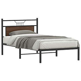 vidaXL Sängram utan madrass 100x200cm 4106836
