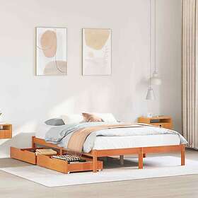 vidaXL Bed Frame without Mattress 120x190cm 3301448