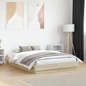 vidaXL Bed Frame without Mattress 135x190cm 3209879