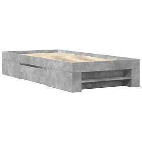 vidaXL Sängram utan madrass 75x190cm 3295530