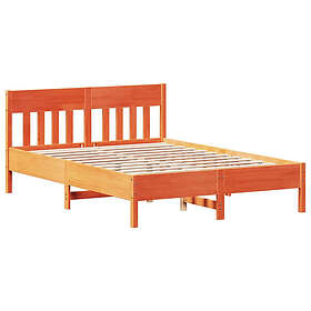 vidaXL Sängram utan madrass 135x190cm 842669