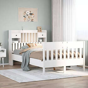 vidaXL Bed Frame without Mattress 135x190cm 3323276