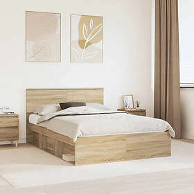 vidaXL Sängram 150x200cm 3407861