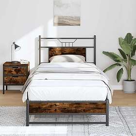 vidaXL Sängram utan madrass 90x200cm 4106901