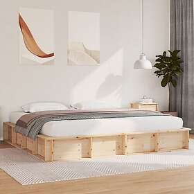 vidaXL Sengeramme 200x200cm 3385703