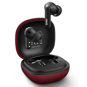 BMW PS-BMTWSTP103PR TWS In-Ear Hörlurar ENC Läder Metall-logotyp